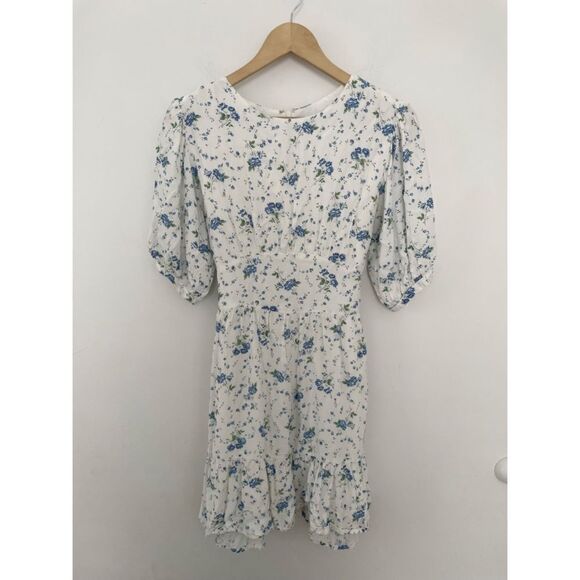 FAITHFULL THE BRAND Desmond Mini Dress Astoria Floral Print - Picture 5 of 11